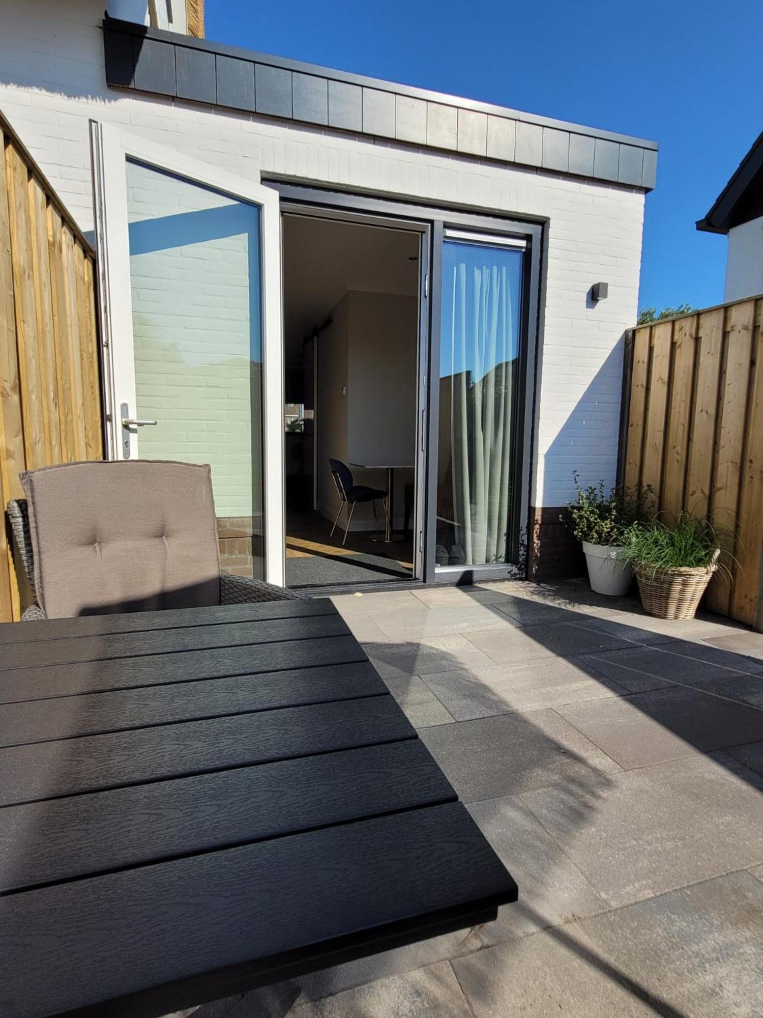 Luxe Kamer Langendam 48 Met Prive Terras Zoutelande Bagian luar foto