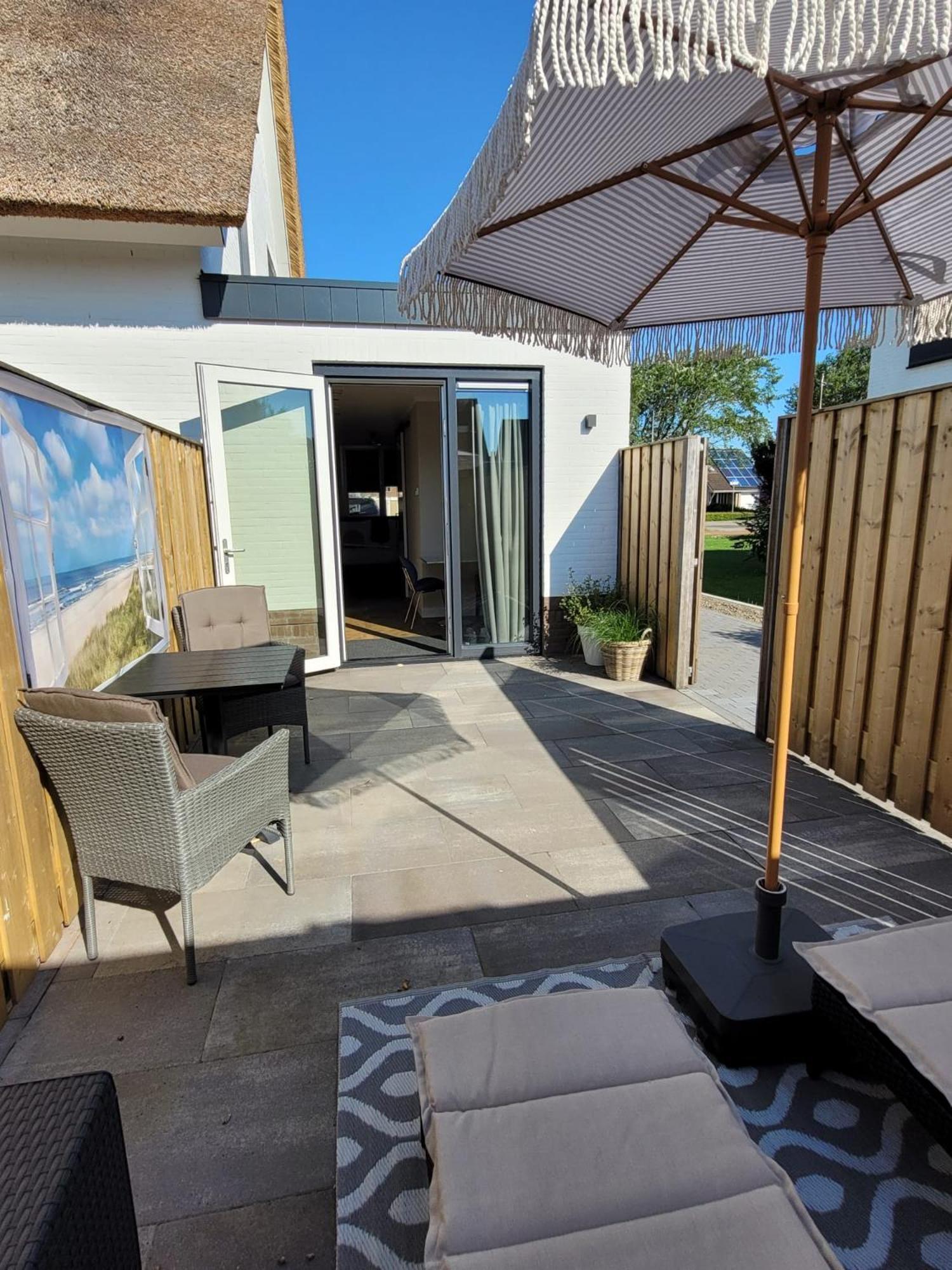 Luxe Kamer Langendam 48 Met Prive Terras Zoutelande Bagian luar foto